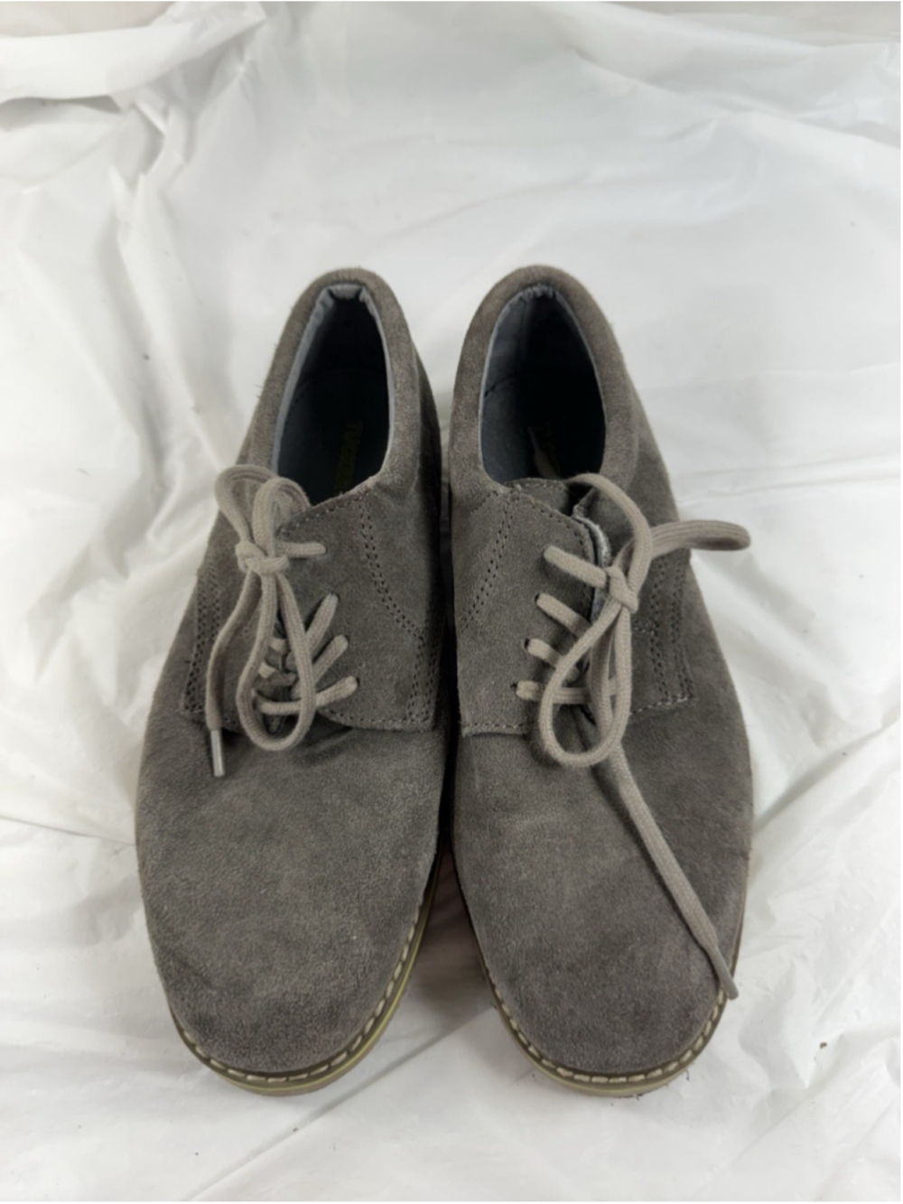 Tucker + Tate mens Size 5M Suede Lace Up Ankle Booties Shoes